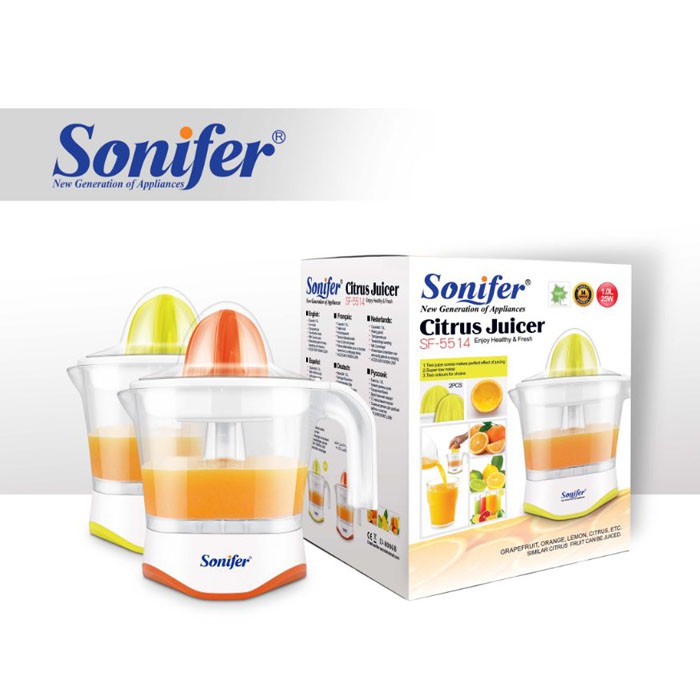 Sonifer SF-5514 SF5514 Citrus Juicer Kapasitas 1 L