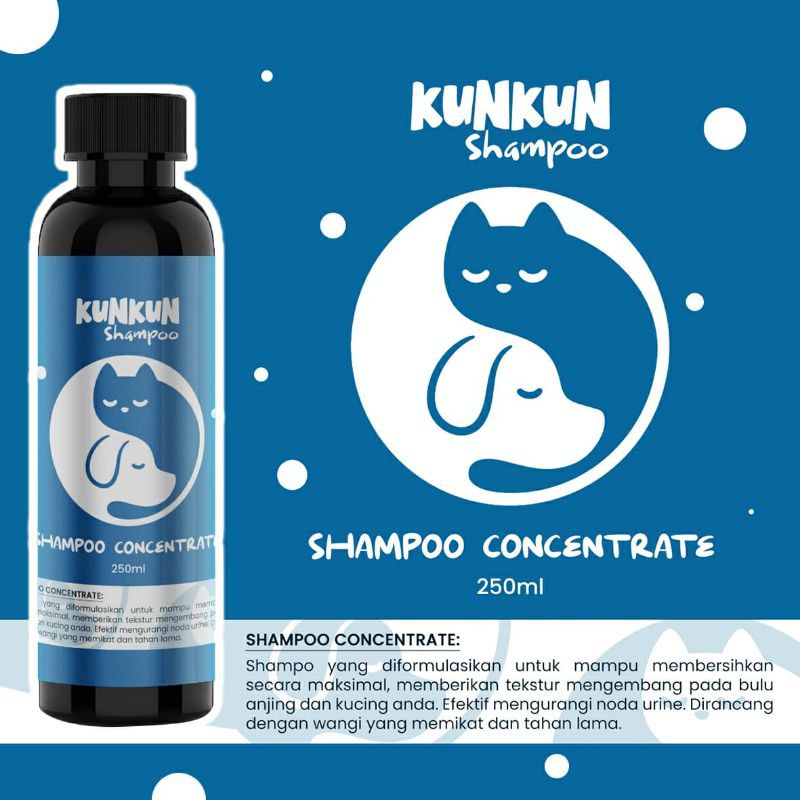 KUNKUN CONCENTRATE SHAMPOO 100 ML