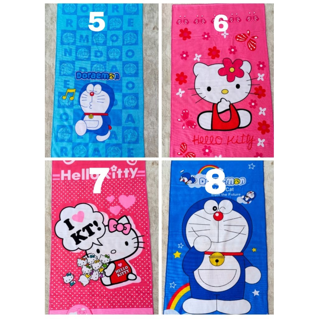 Promo Handuk Karakter Anak 70x140 Daya Serap Tinggi-2
