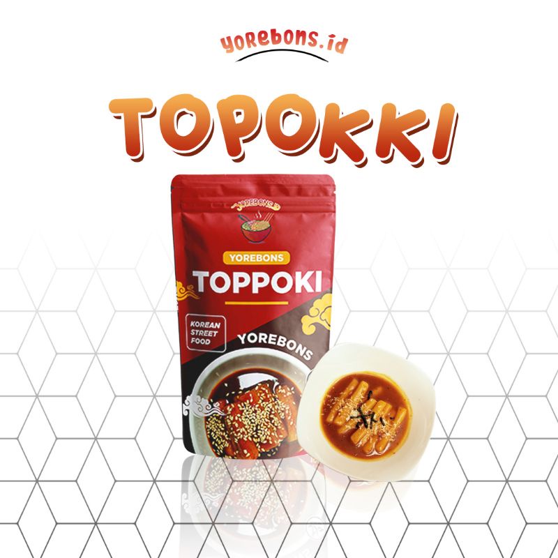 

yorebons Topokki/Tteokbokki/Topokki (isi 10 Tteok)