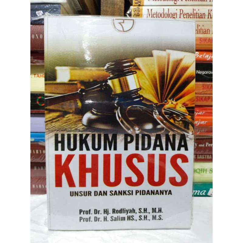 Jual Buku Hukum Pidana Khusus Unsur Dan Sanksi Pidananya Shopee Indonesia