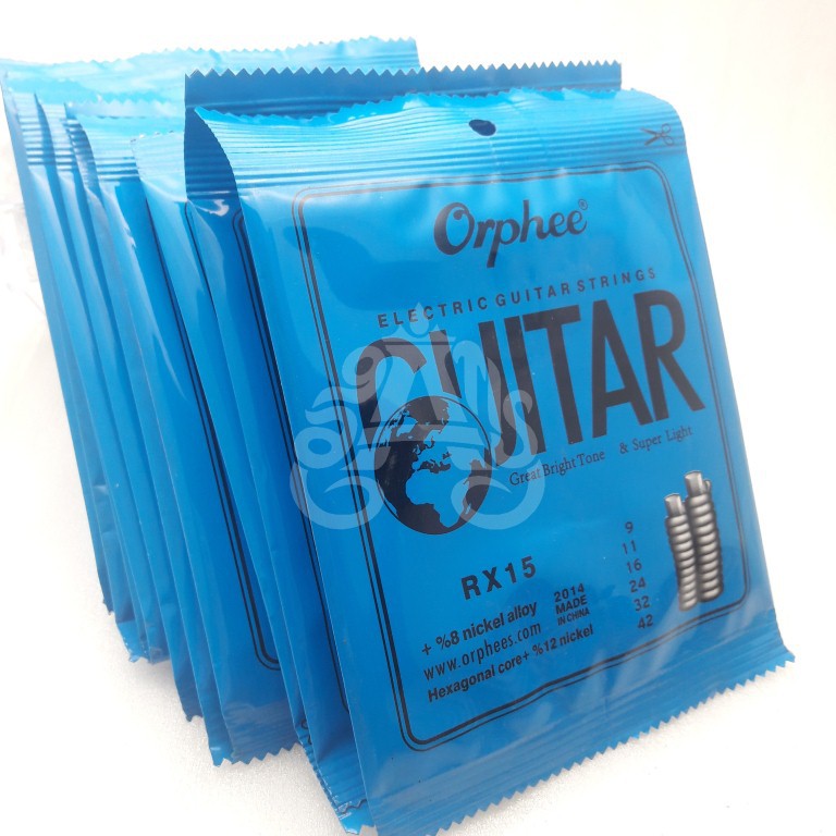 Senar Gitar elektrik Orphee RX15