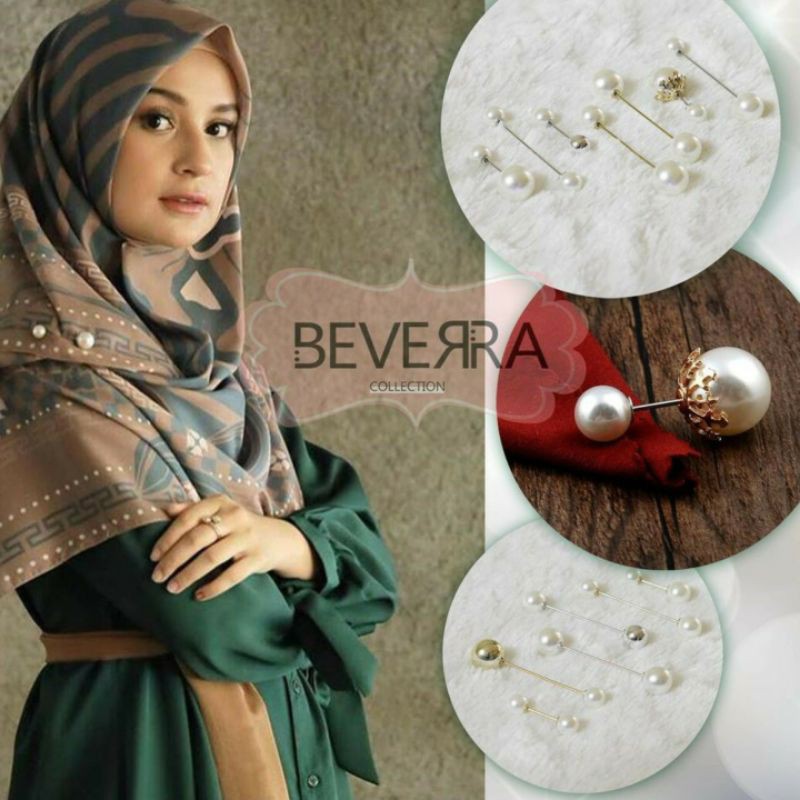 TUSPIN HIJAB MUTIARA BROSS PENITI CANTIK