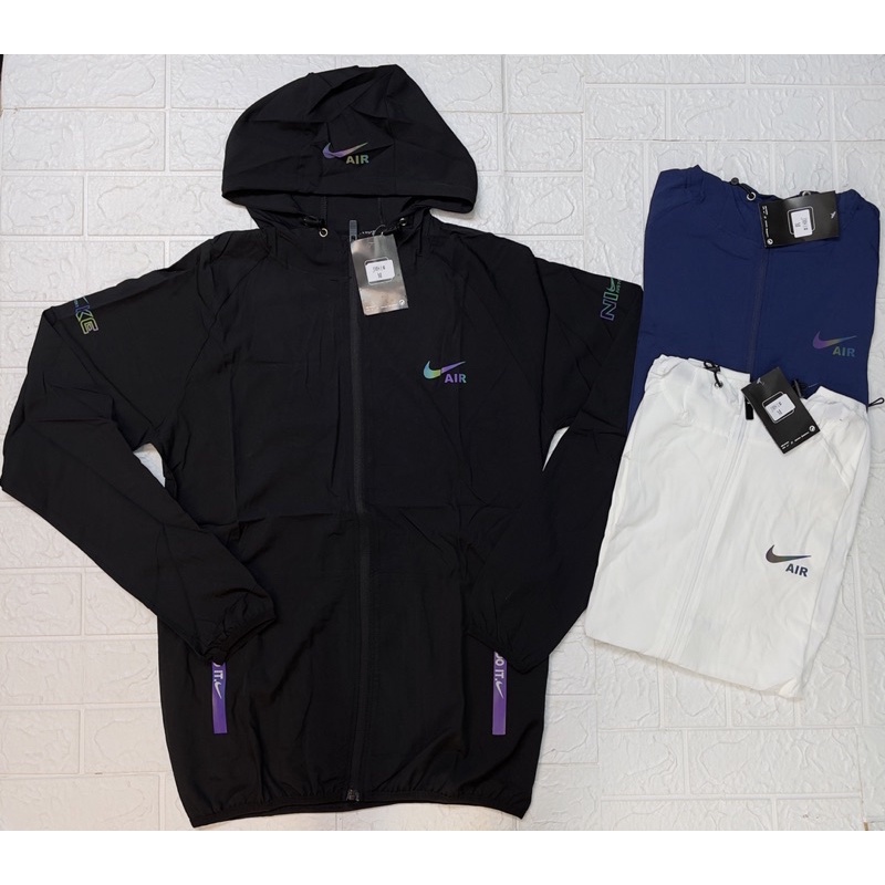 JAKET IMPORT HOODY PARASUT MICRO NIKE OLAHRAGA RUNNING