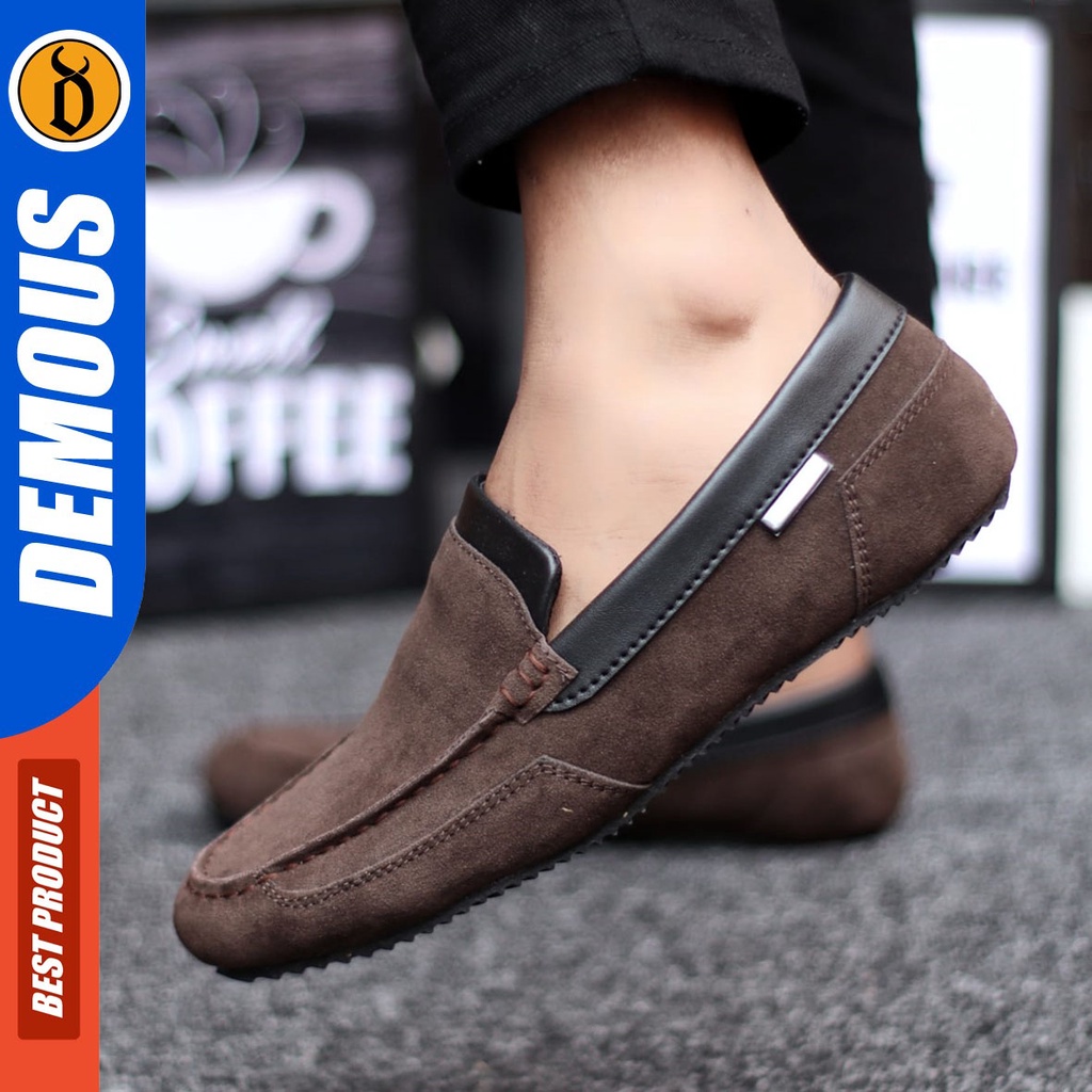 DEMOUS KILIAN - Sepatu Slip On Pria Casual