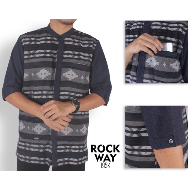 Baju Koko 2020 Motif tenun