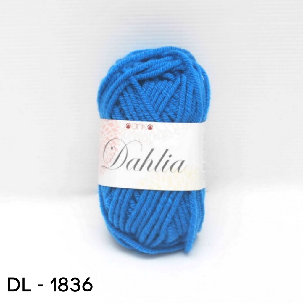 Benang Rajut Karpet Dahlia / Carpet Yarn - 1836 ( Biru )