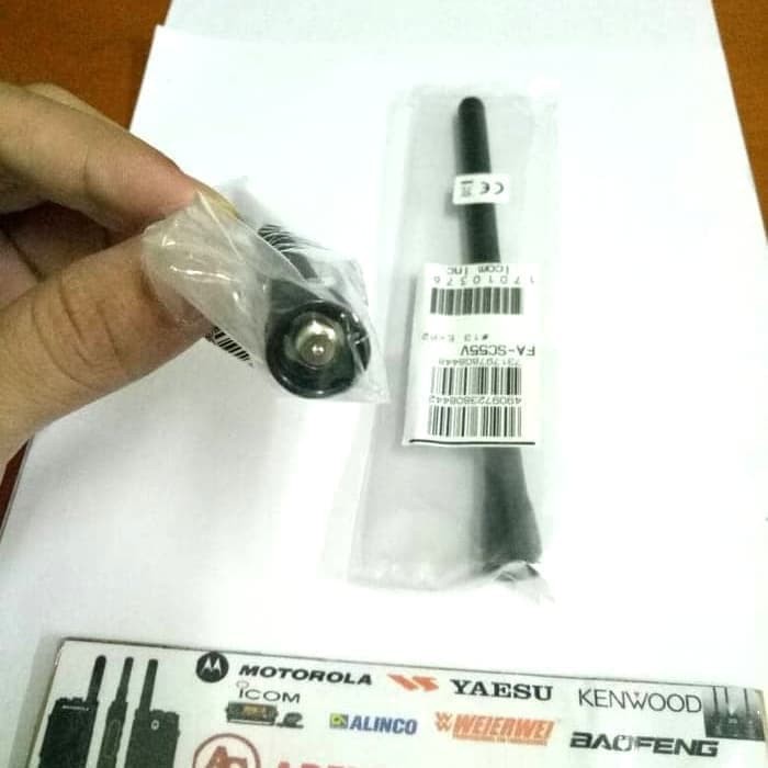 JUAL ANTENA HT ICOM IC-V88 ORIGINAL