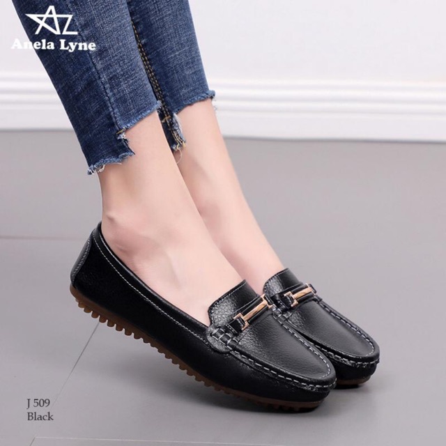 SEPATU LEATHER ANELA LYNE 509