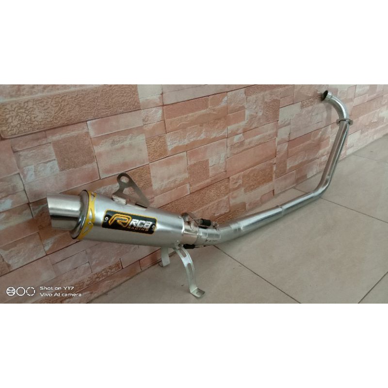 Knalpot Racing RCB Croom Jupiter MX new 135 Jupiter MX new Jupiter MX old