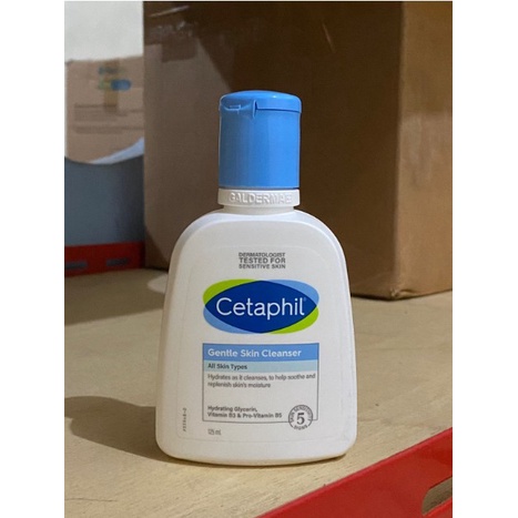 Cetaphil Gentle Skin Cleanser 125ml Sabun Pembersih Muka untuk Skin Care Cocok Untuk Segala Jenis Kulit