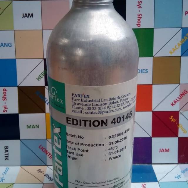 Bibit Parfum Refill Parfex EDITION 40145 ( HUGO BOSS ) 500ml SEGEL