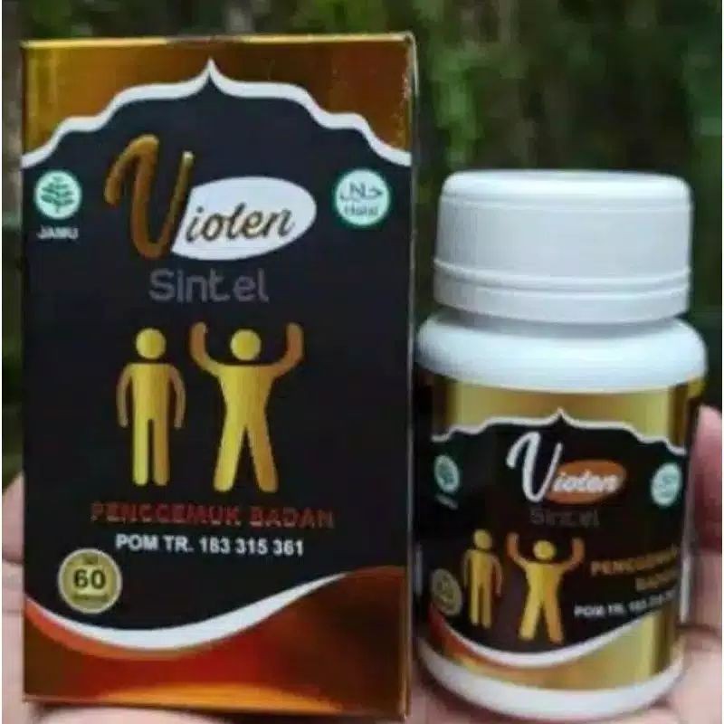 VIOLEN OBAT PENGGEMUK BADAN SUPER CEPAT - KAPSUL SUPLEMEN PENAMBAH BERAT BADAN ASLI ORIGINAL