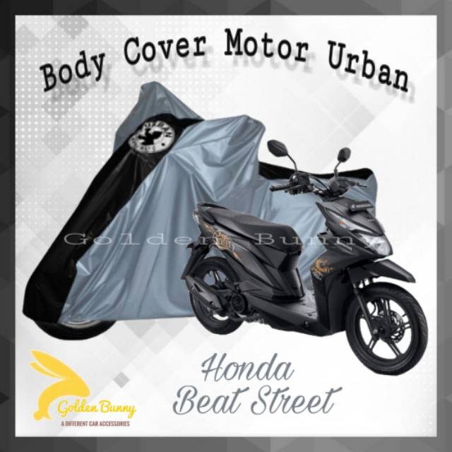 Cover Motor Urban Ukuran Standar New Beat Street / Sarung Motor Urban Ukuran Standar