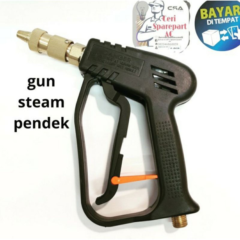 GUN STEAM PENDEK