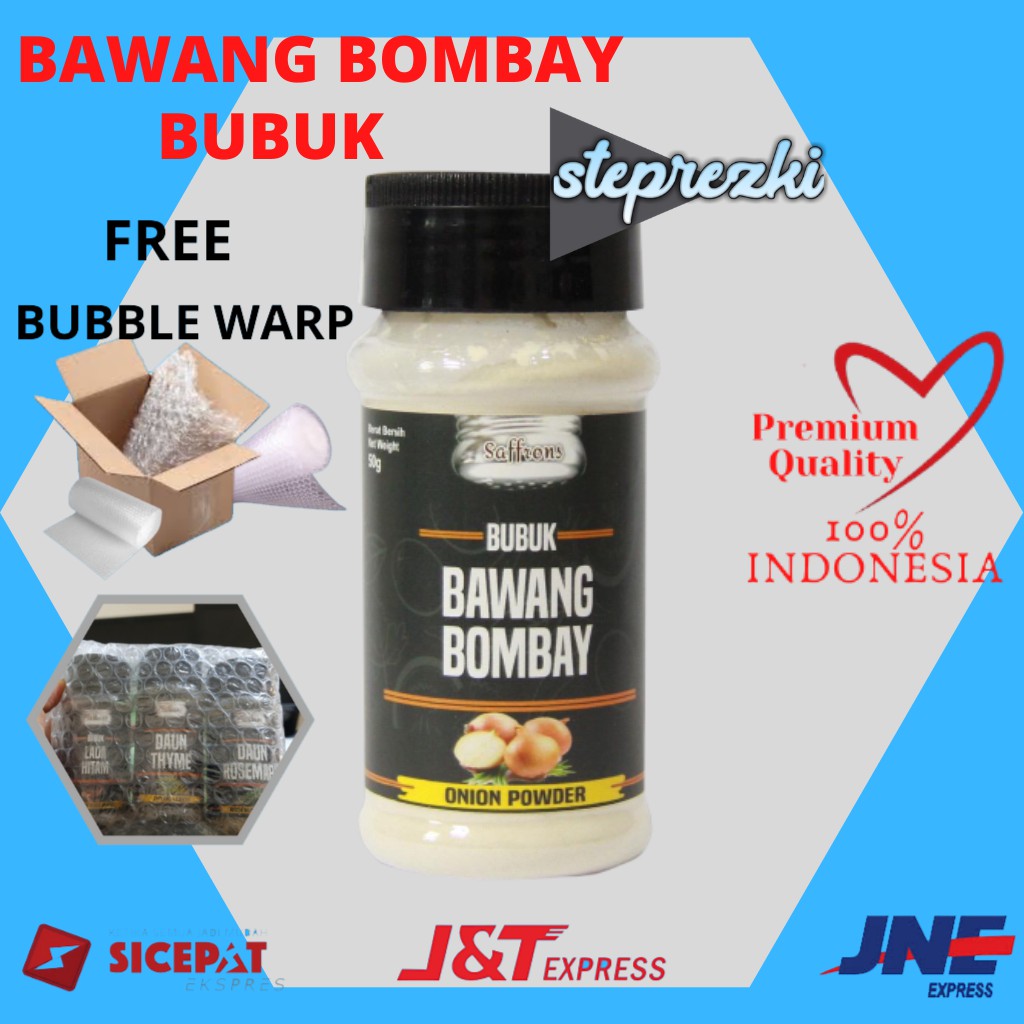

BUBUK BAWANG BOMBAY BUMBU DAPUR BUBUK PENYEDAP RASA NON MSG TABUR PREMIUM