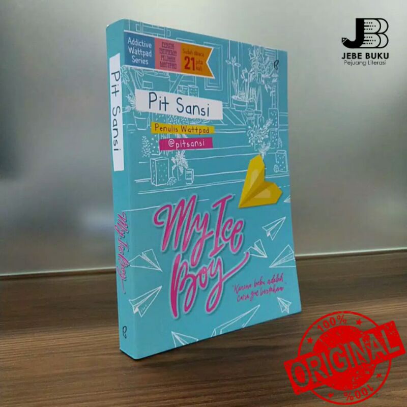 ORIGINAL My Ice Boy - Pit Sansi - BUKU NOVEL REMAJA