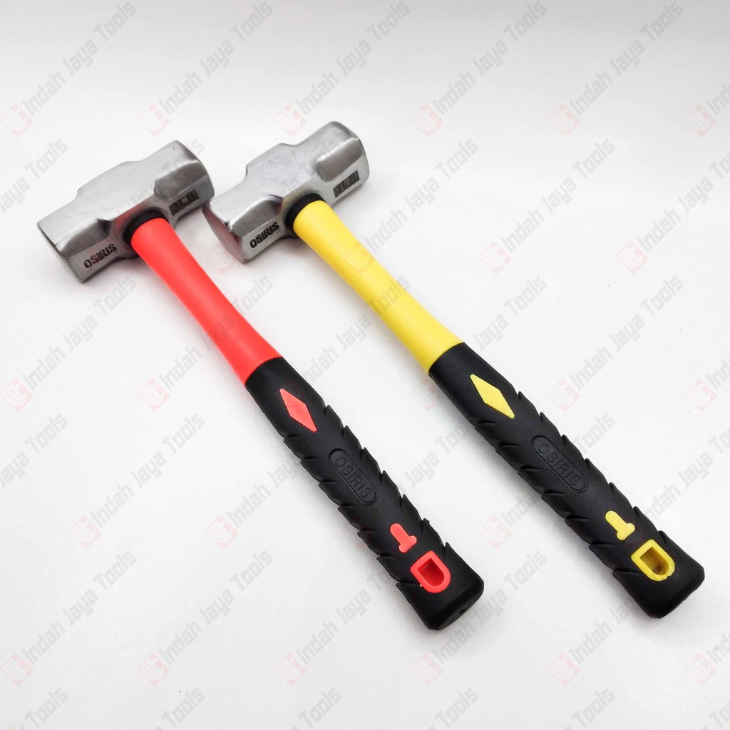 OSIRIS Palu Batu 3 LB Bodem Gagang Fiber Penghancur Beton Tembok