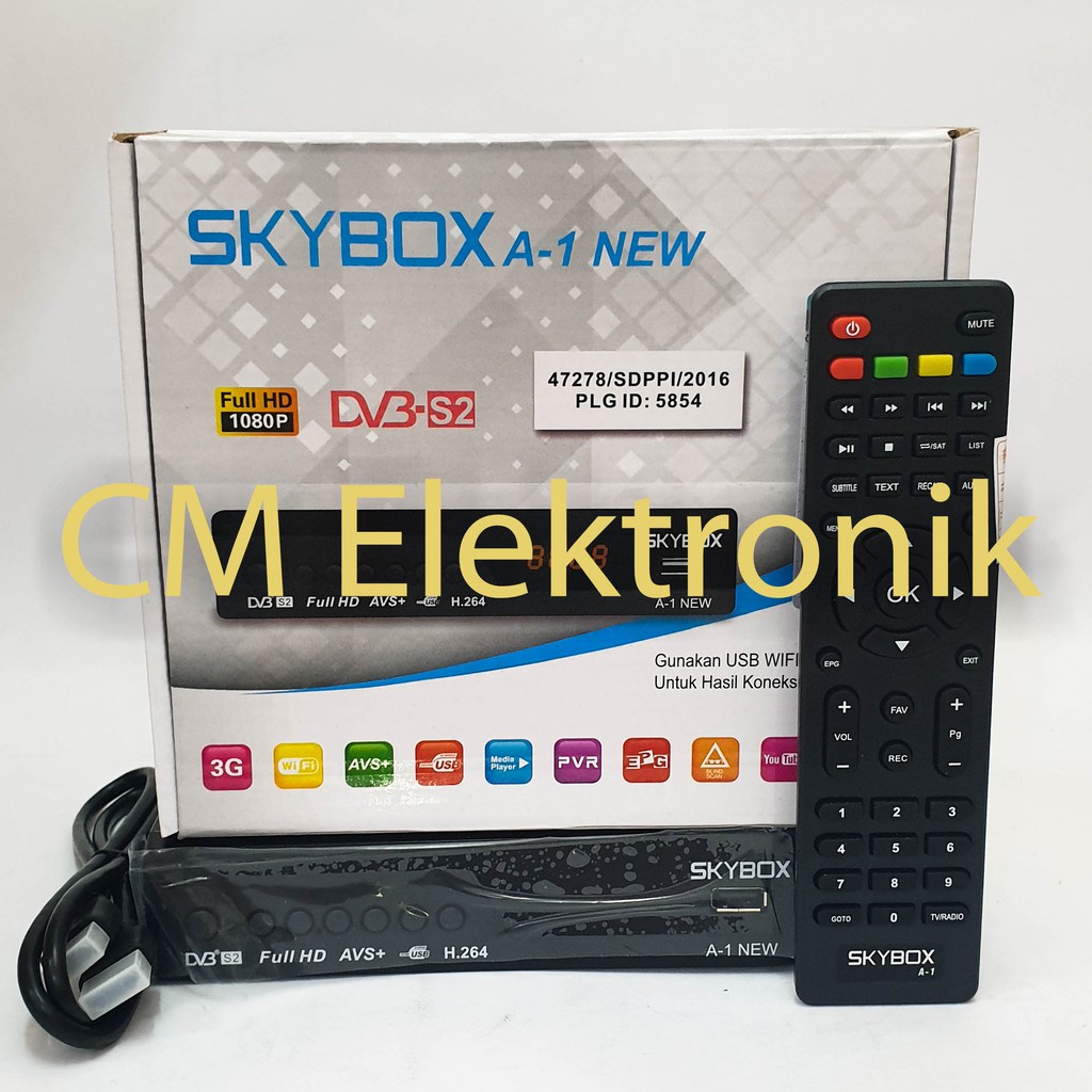 Skybox A1 New HD Powervu Bisskey Tracking