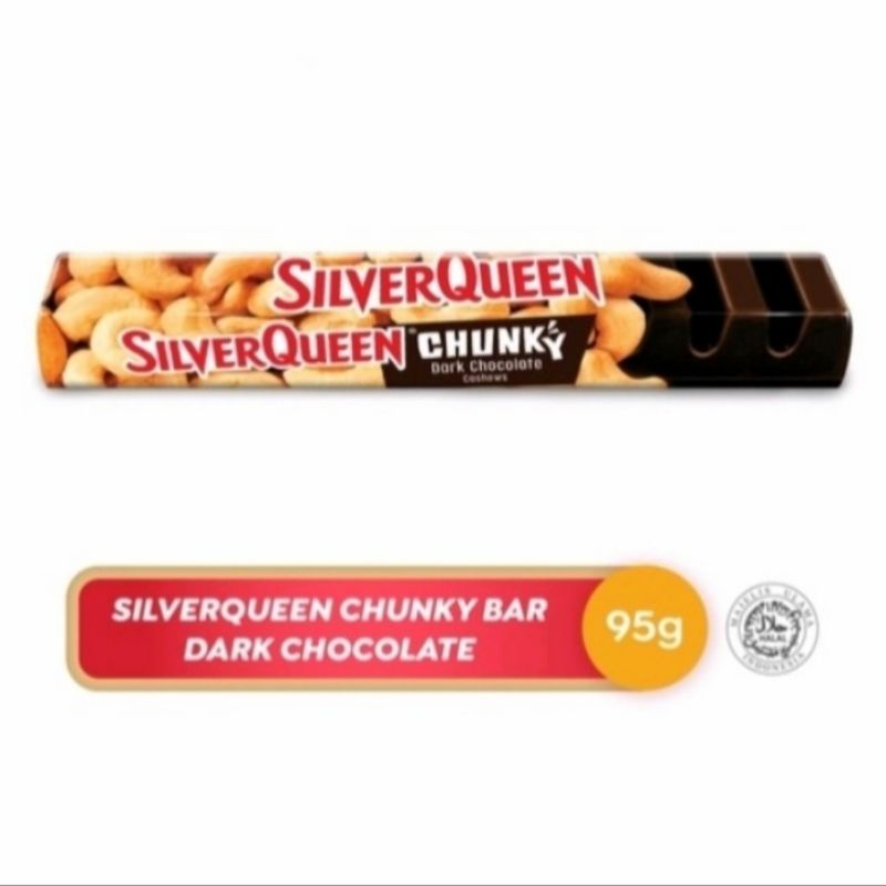 

Silverqueen Chucky Bar Dark Chocolate 95 gr