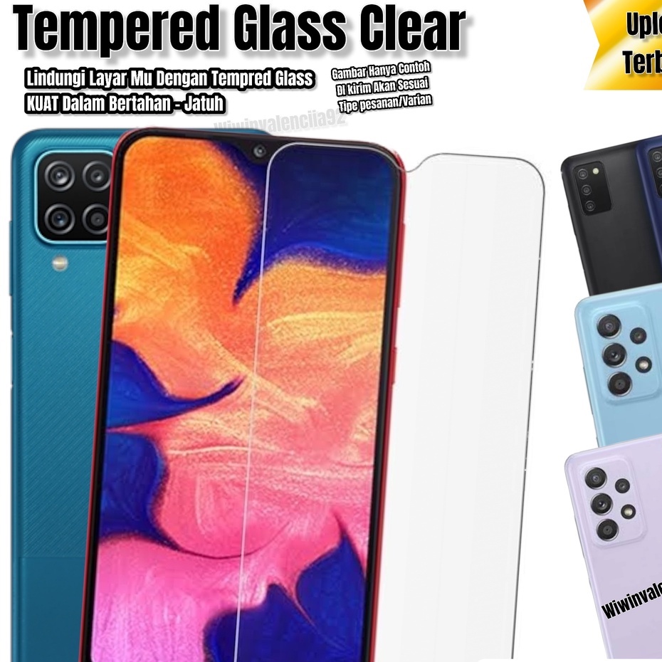 TG Temperd Glass SAMSUNG A53 A24 A54-5G A52 A52s A34-5G A73 A14 A72 A71 A50 A50S A51 A70 A71 A80 A90 Tempered KACA BENING-CLEAR-GLOSSY/Tempred Full Cover-Ful Coverage Antigores-Gores Anti/Layar List Hitam-Black/Tanpa-Tidak Ada Lis Thin S Galaxy HD TPU