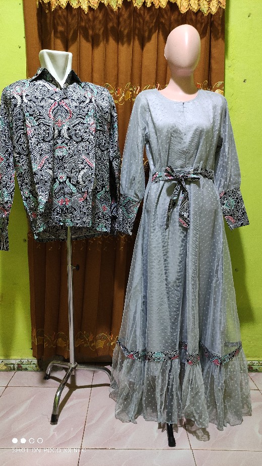 Batik Couple Rossa Bella Bisa Pisah Katun Halus Asli Original Karyaku Pekalongan