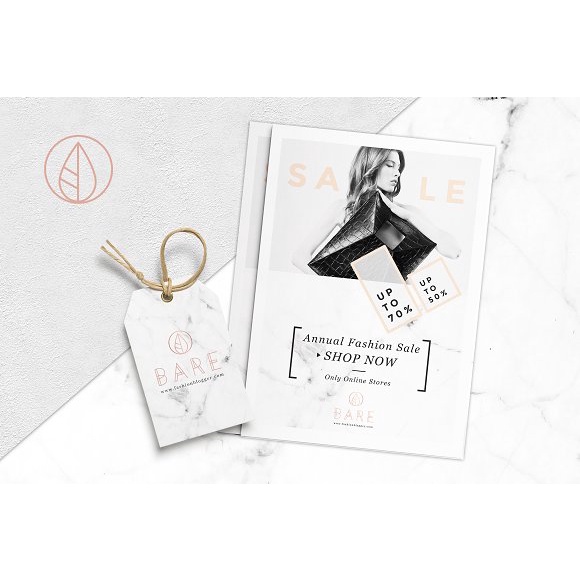 Bare Fashion Stationery Kit