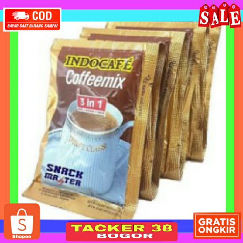 

INDOCAFE COFFEEMIX 3 IN 1 SACHET 20 GR / KOPI KRIMER DAN GULA ECERAN 1.500 AN