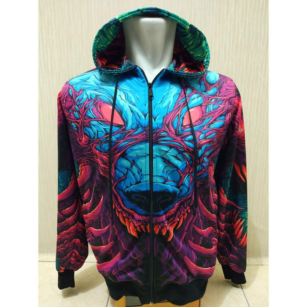 Hoodie Jaket Premium Hyperbeast CSGO - Counter Strike Baju Hyper beast