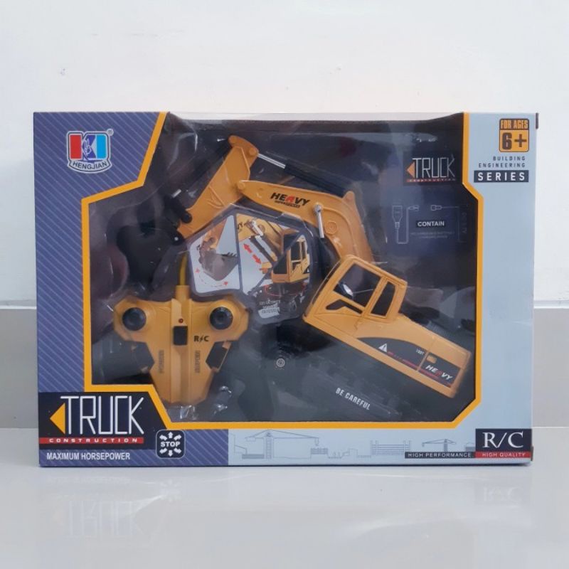 Rc Excavator Remote Control Batre Cas Mainan Truk Beko Anak Laki Cowok