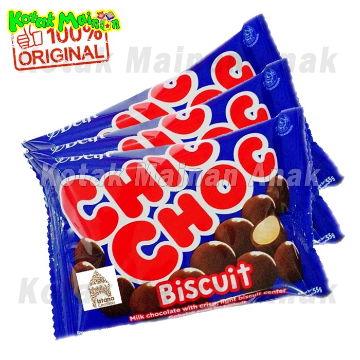 

Delfi Cokelat Chic Choc Biscuit Delfi Biscuit coklat chocolate 55gr