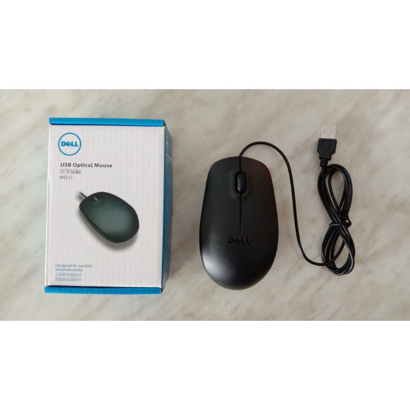 Mouse Dell MS111 / Mouse MS111 / Dell MS111 / Mouse USB Optical DELL MS111