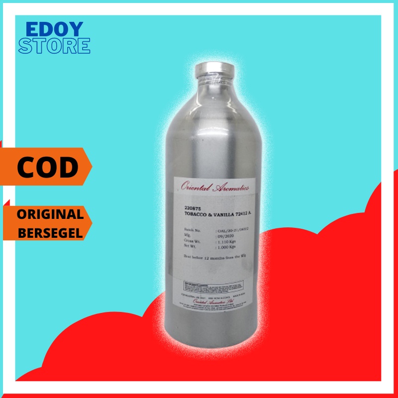 TOBACCO & VANILLA BY  ORIENTAL AROMATICS KEMASAN SEGEL 1 KG . INSPIRASI BY TOM FORD TOBACCO VANILLA.