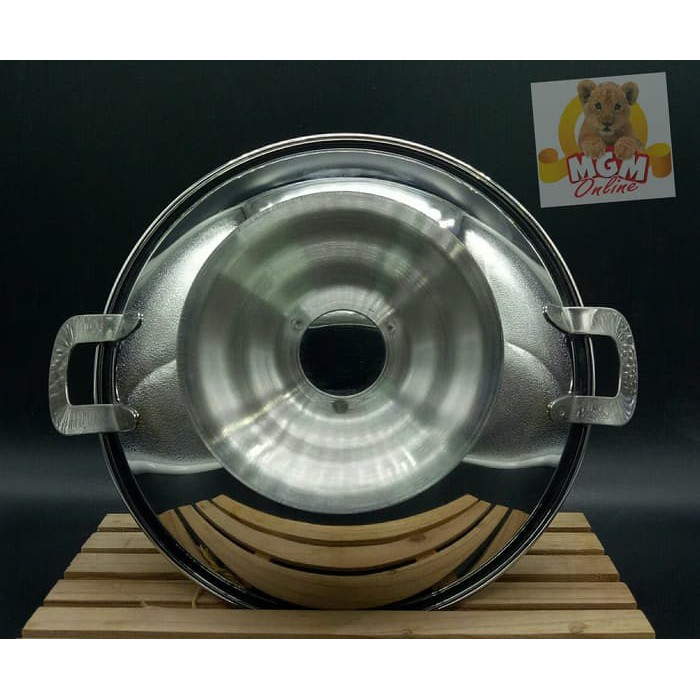 Jual Wajan Mini Stainless Steel 18CM BIMA   Serving Wok 18CM BIMA Limited
