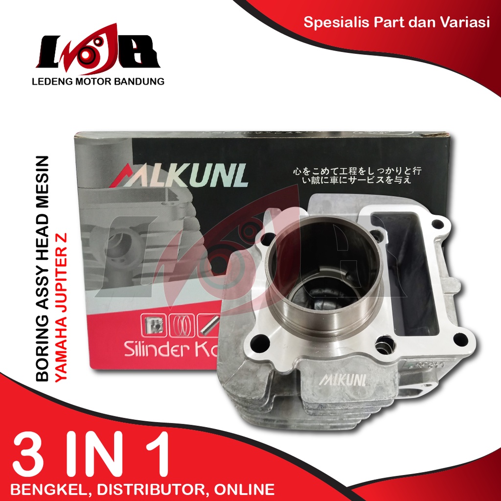 MLKNL Boring Assy Jupiter Z VegaR Blok Mesin Seher Silinder set Bore Up Piston Kit