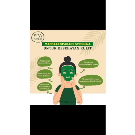 Spakare Spirulina Mask