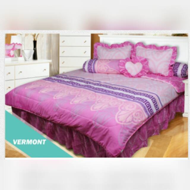 SEPRAI MY LOVE VERMONT ( Tinggi seprai 30 cm)