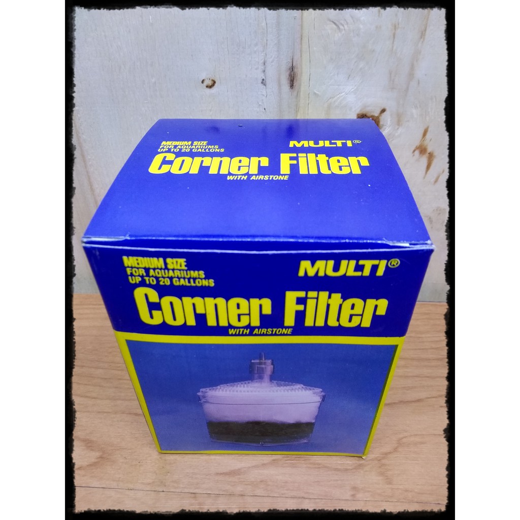 Multi Corner filter pojok medium aquarium aquascape murah