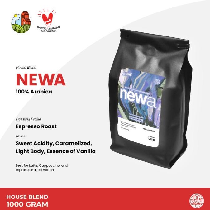 

Kopi Espresso Blend Newa 100% Arabika 1 Kg