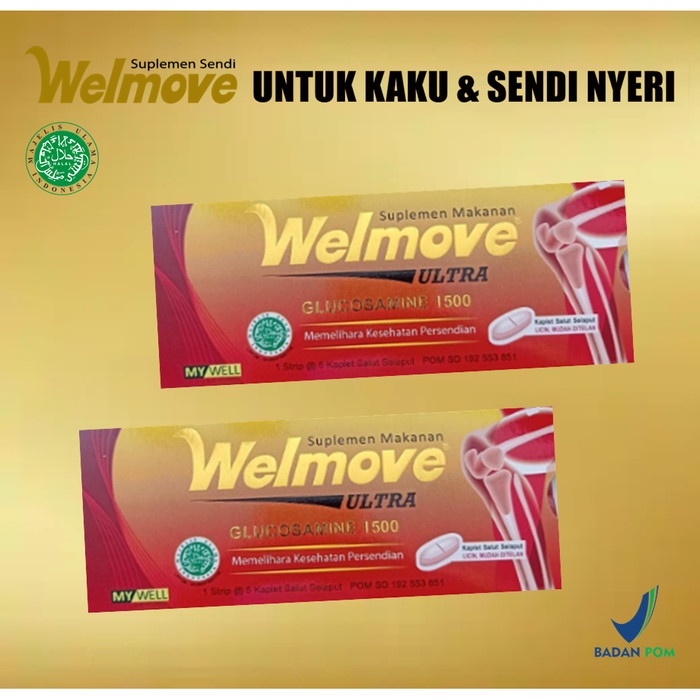 Jual Welmove Ultra Strip Isi 5 Kaplet Shopee Indonesia 5123