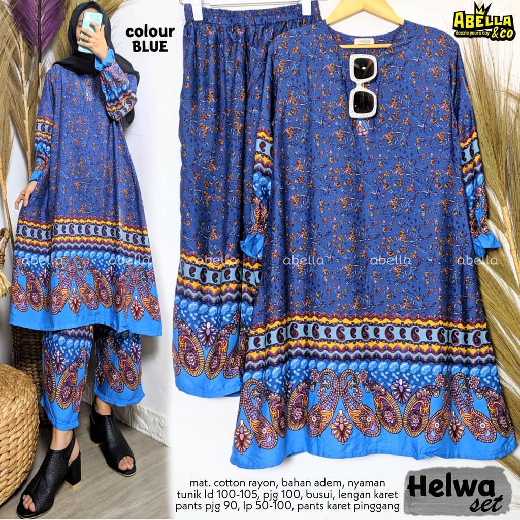 {ORIGINAL ABELLA & CO} ONE SET HELWA/ HELWA SET