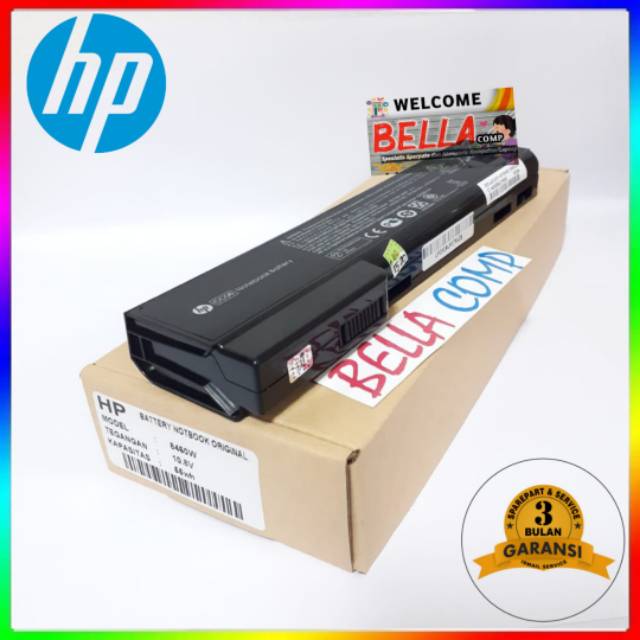 Batre/battery/Baterai HP Elitebook 8460 8560 6360 6460 6560 8460p 8460w 8470p Original