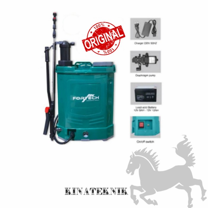 SPRAYER ELEKTRIK ALAT SEMPROTAN HAMA 2 IN 1 FORTECH