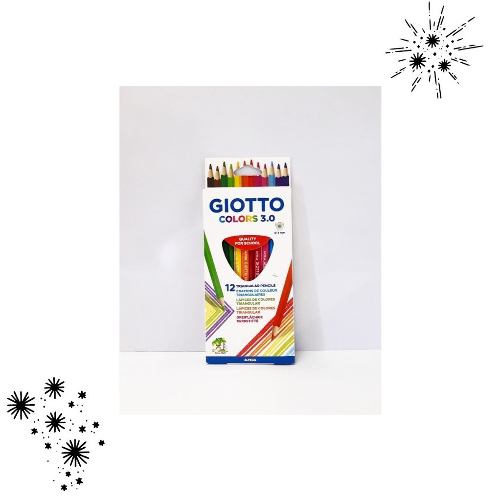 

BOX 12 GIOTTO COLOR 3,0 TRIANGULAR