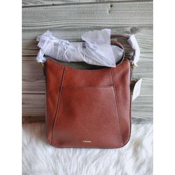 tas fossil talia crossbody brown
