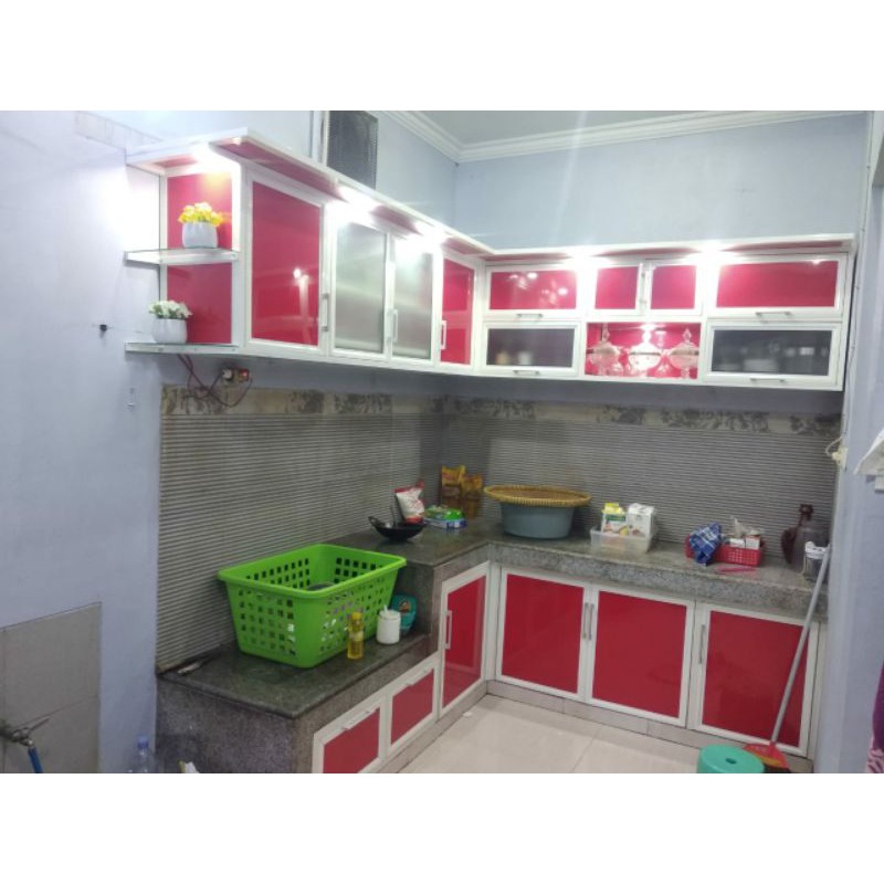 Kitchenset Dapur Mewah Gratis Lampu Tanam Gratis Pemasangan Created By CV. RAJAKARYA 2