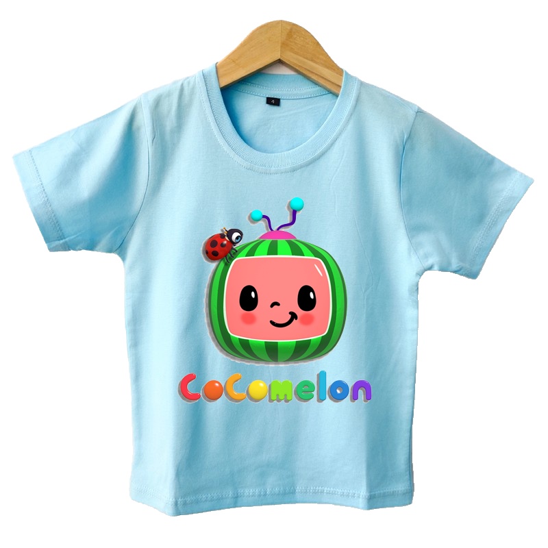 Baju kaos anak COCOMELON 10 warna
