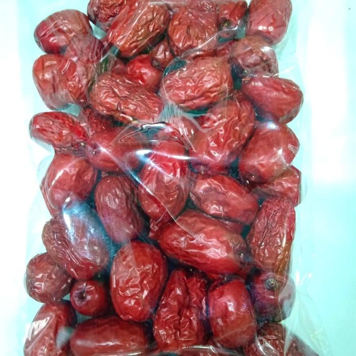

Angco Premium Jumbo/Kurma Cina Merah isi 500 gr-untuk Menambah Darah