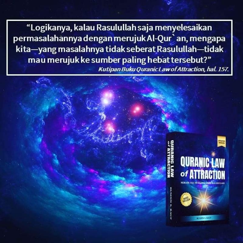 Jual Quranic Law Of Attraction Original Tentang Energi Kalam Illahi Original 100 Law Of Attraction Indonesia Shopee Indonesia