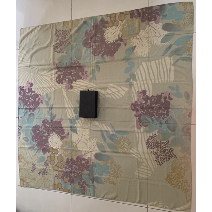 NEVER BEEN USED - JEMIMA SCARF KAMIIDEA MONOGRAM BUTTONSCARVES BENANG JARUM COMFY SET BENANG JARUM N